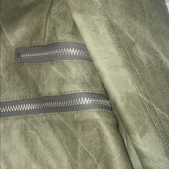 Stylish Green Women's Jacket - Picture 6 of 6